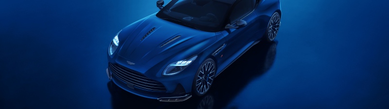 Aston Martin DB12 S, 8K, 2025, 5K, Blue aesthetic, Blue car, Super tourer