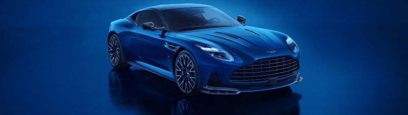 Aston Martin DB12 S, 2025, 5K, 8K, Blue aesthetic, Blue car, Super tourer