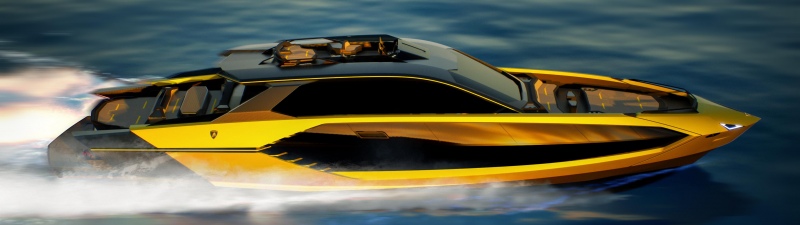 Tecnomar Lamborghini 101, Luxury yacht, Lamborghini, Speed boat