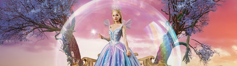 Wicked: For Good, Glinda, Ariana Grande, 2025 Movies, 5K