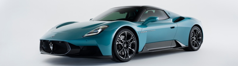 Maserati MCPURA Cielo, 8K, 2025, 5K, White background