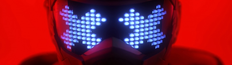 The Finals, LED mask, Red background, Online games