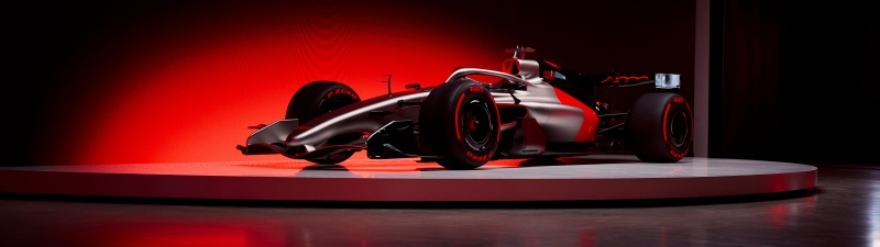 Audi R26 Concept, 2025, 5K, 8K, Dark red, Formula One cars, F1 Cars