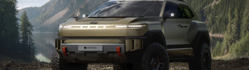 Hyundai Crater Concept, 2025, Concept SUV