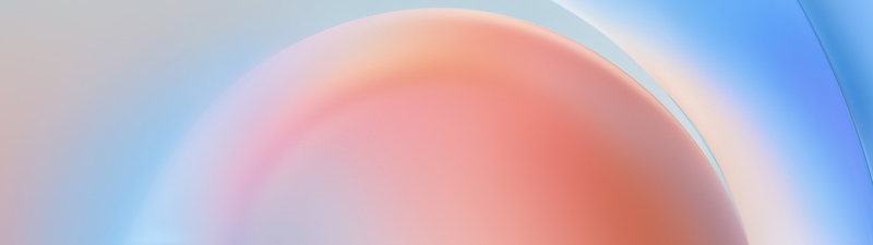 Blue gradient, Smooth, Modern design, Orange gradient, 5K