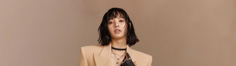 Lisa, Short hair, Fashion, Beige, Vogue Magazine, 5K