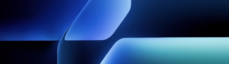 Blue abstract, Geometric, Gradient shapes, Modern, Sleek, Honor Win, Stock, 5K