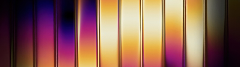 Golden, Gradient stripes, Neon, Purple abstract, Metallic, Modern design, Honor Win, Stock, 5K