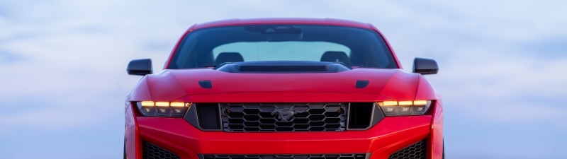 Ford Mustang Dark Horse SC, 2027, 5K, 8K, Red cars