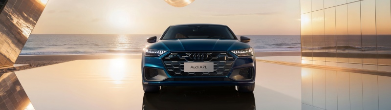 Audi A7L 55 TFSI quattro S line, 8K, Luxury Sedan, 5K