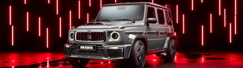 Brabus 900, Mercedes-AMG G 63, 5K, 8K, Red aesthetic, LED lighting, Super Sports SUV