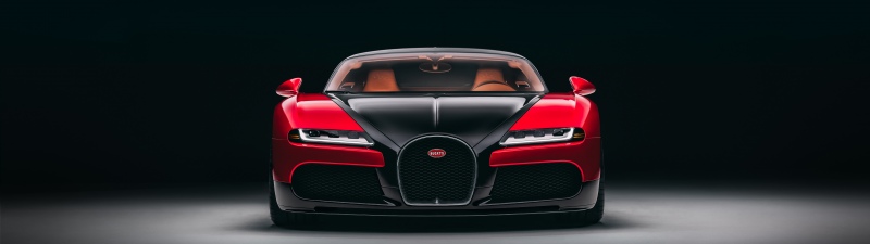 Bugatti FKP Hommage, 2026, Bugatti Veyron, One off cars, Hypercars, Dark background