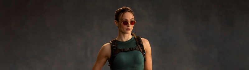 Sophie Turner, Lara Croft, 5K, 8K, Amazon Original Series, 2026 series