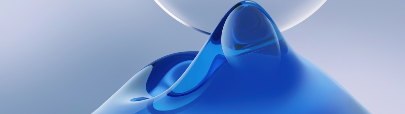 Modern, Gradient Abstract, 5K, Stock, Honor, Blue abstract