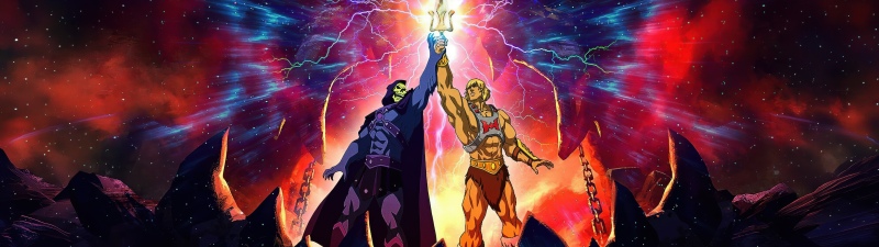 He-Man, Skeletor, Animated series, 5K