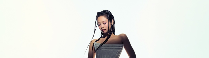 Jennie, DEADLINE (Blackpink), 5K, 8K, White background, Blackpink