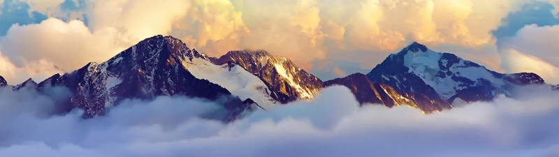 Alps, Snow mountains, Clouds, Foggy, Mountain range, Alps mountains, 5K, 8K, Snow covered