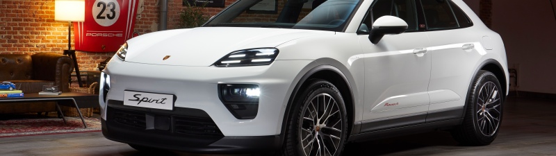 Porsche Macan 4 Spirit, 2026, 5K, White cars