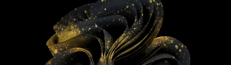 Windows 11, 50th Anniversary, Bloom collection, 5K, 8K, Dark aesthetic, Black background, Dark abstract