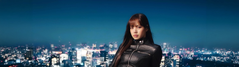 Lisa, Western, Black dress