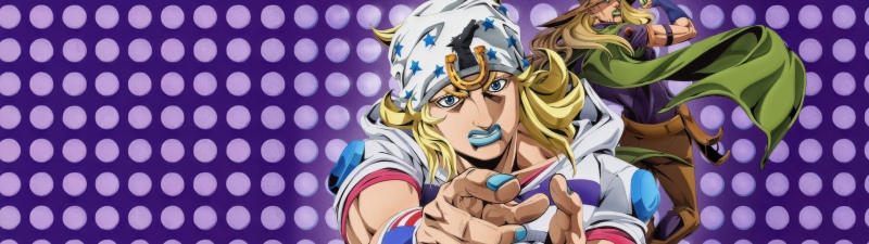 Steel Ball Run: JoJo's Bizarre Adventure, 5K, Johnny Joestar, Gyro Zeppeli, Anime series, 2026 series