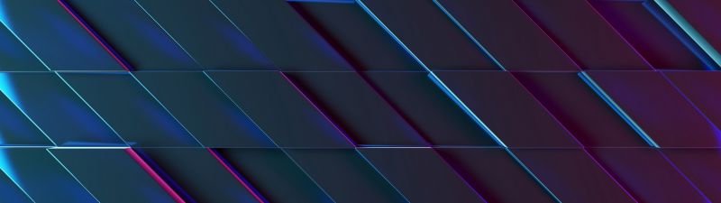 3D background, Neon, Ultraviolet, Purple