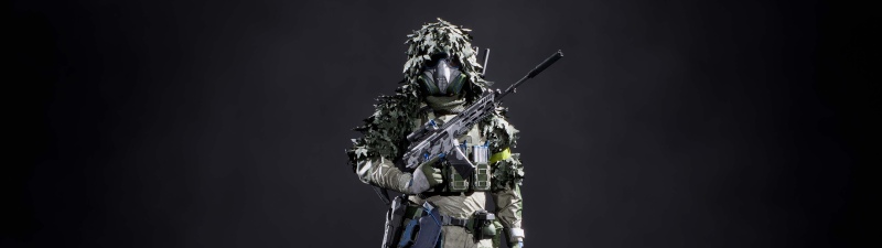 Pax Armata Recon Soldier, Battlefield 6, 2026 Games, Dark background, Soldier, Recon, Sniper