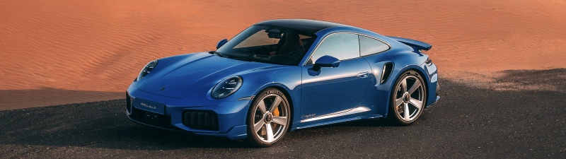Porsche 911 Turbo S, 2026, 5K, Desert