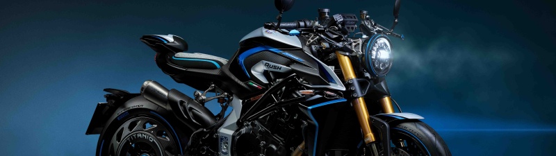 MV Agusta Rush Titanio, 2026, 5K, Motorcycle, Naked bikes, Dark blue