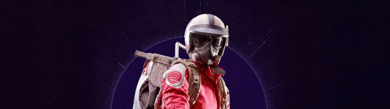 ARC Raiders, Ryder Red Outfit, 5K, 2026 Games, Cosmic background