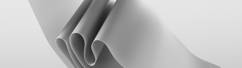 Folded paper, Monochrome, Minimalist, Simple, Microsoft Design
