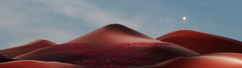 Terracotta, Sand Dunes, Desert, Dreamlike, Warm, Aesthetic, Deep red, 5K, Microsoft Design