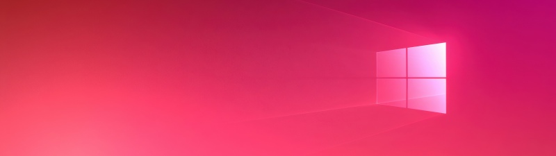 Windows 10, Red gradient, Gradient background, 5K, Windows logo