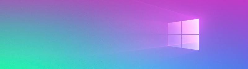 Windows 10, Pink gradient, Gradient background, Vibrant, 5K, Windows logo