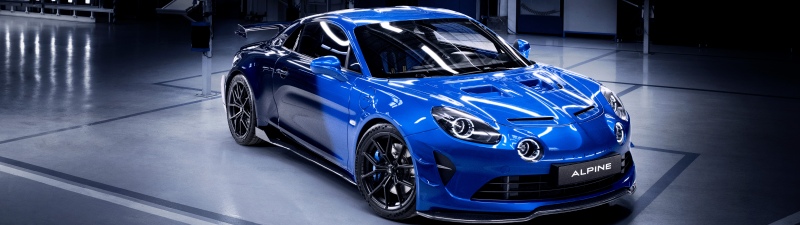 Alpine A110 R Ultime La Bleue, 8K, Blue aesthetic, 5K
