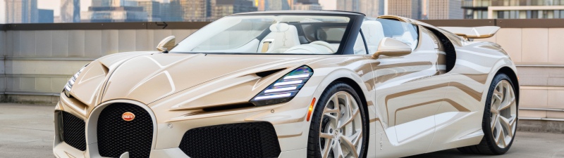 Bugatti W16 Mistral, One off cars, 5K