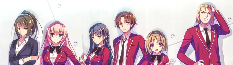 Classroom of the Elite, Character poster