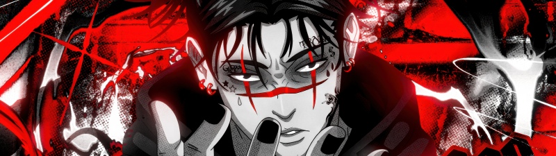 Choso, Red aesthetic, Jujutsu Kaisen, 5K