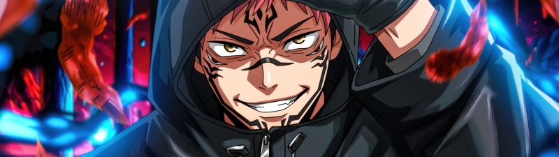 Sukuna, Hoodie, Jujutsu Kaisen, 5K
