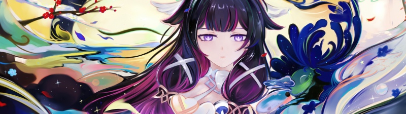 Columbina, Anime girl, Genshin Impact, 5K
