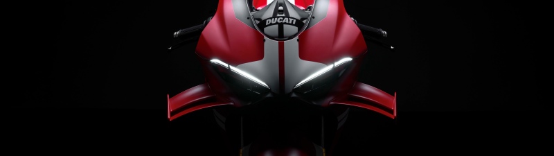 Ducati Superleggera V4 Centenario, Dark background, 8K, 2027, 5K, Sports bikes