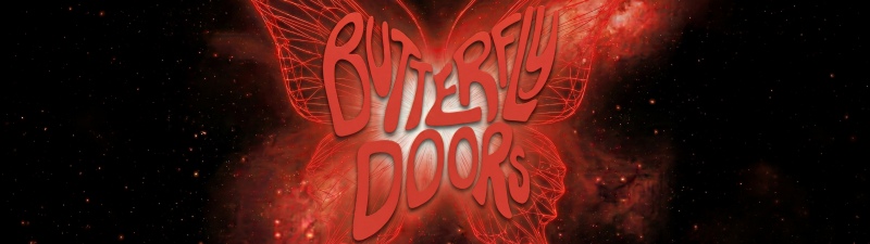 Butterfly Doors, AtHeart, 5K, Black background