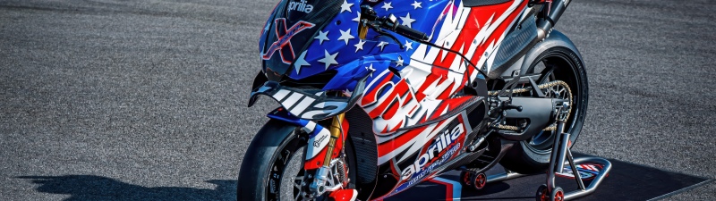 Aprilia X 250TH, Stars and Stripes, 2026, MotoGP bikes, 5K