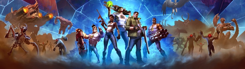 Serious Sam: Shatterverse, Key Art, 2026 Games