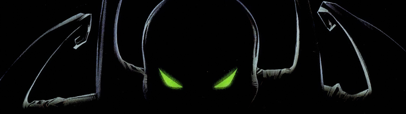 Spawn, Superhero, Black background, AMOLED, 5K