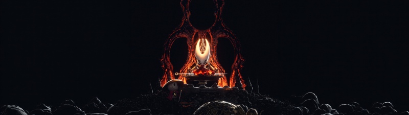 Hollow Knight, Pitch black wallpaper