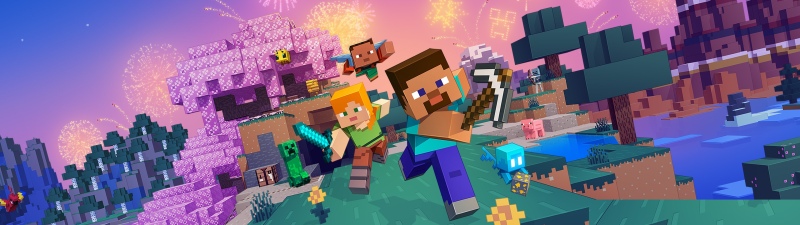 Minecraft: Ultimate Collection, Key Art, 2026 Games, Minecraft