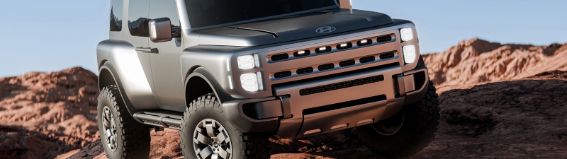Hyundai Boulder Concept, 2026, 5K, Off-Road SUV, Electric trucks