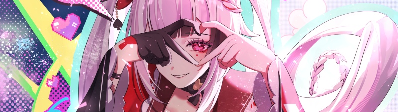 Sparxie, Honkai: Star Rail, Anime girl, 5K, Pink hearts, Love hearts
