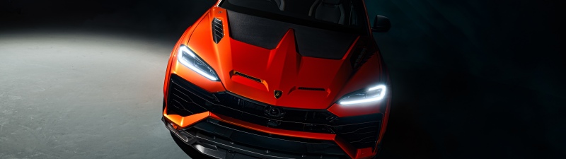 Urban Automotive, Lamborghini Urus SE Widetrack, 5K, 8K, Dark background